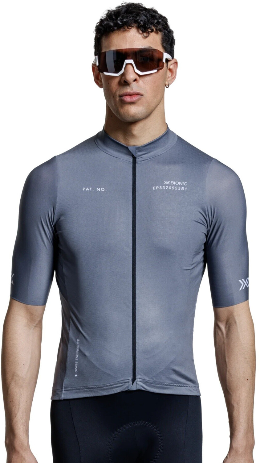 X-Bionic Corefusion Ride Jersey S S grau