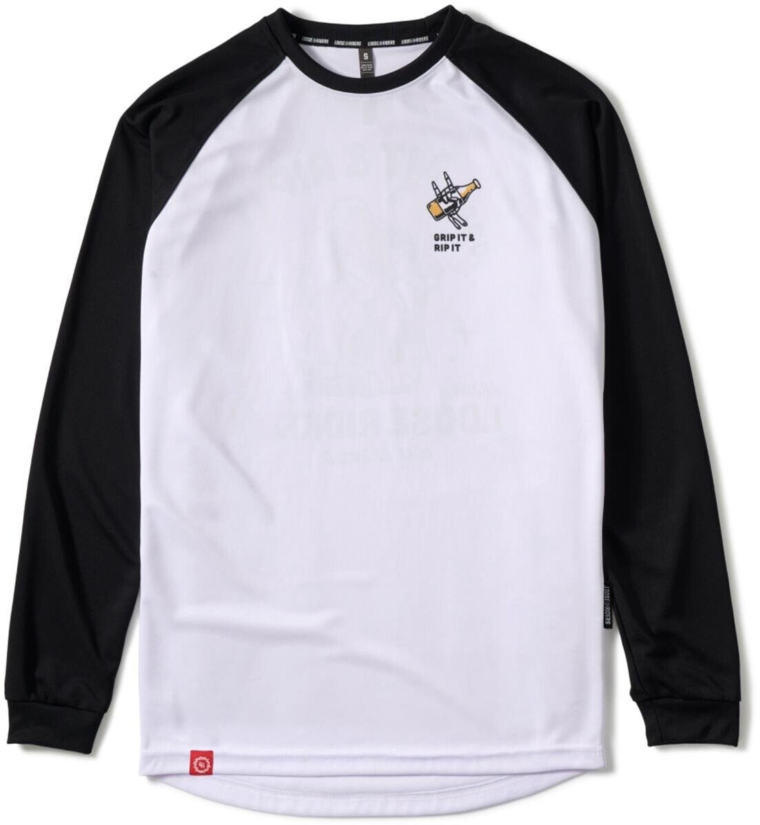 Loose Riders Langarm Grip It weiß