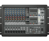 TABLE DE MIXAGE AMPLIFIÉE 2 X 500 W, 8 CANAUX - Iconic