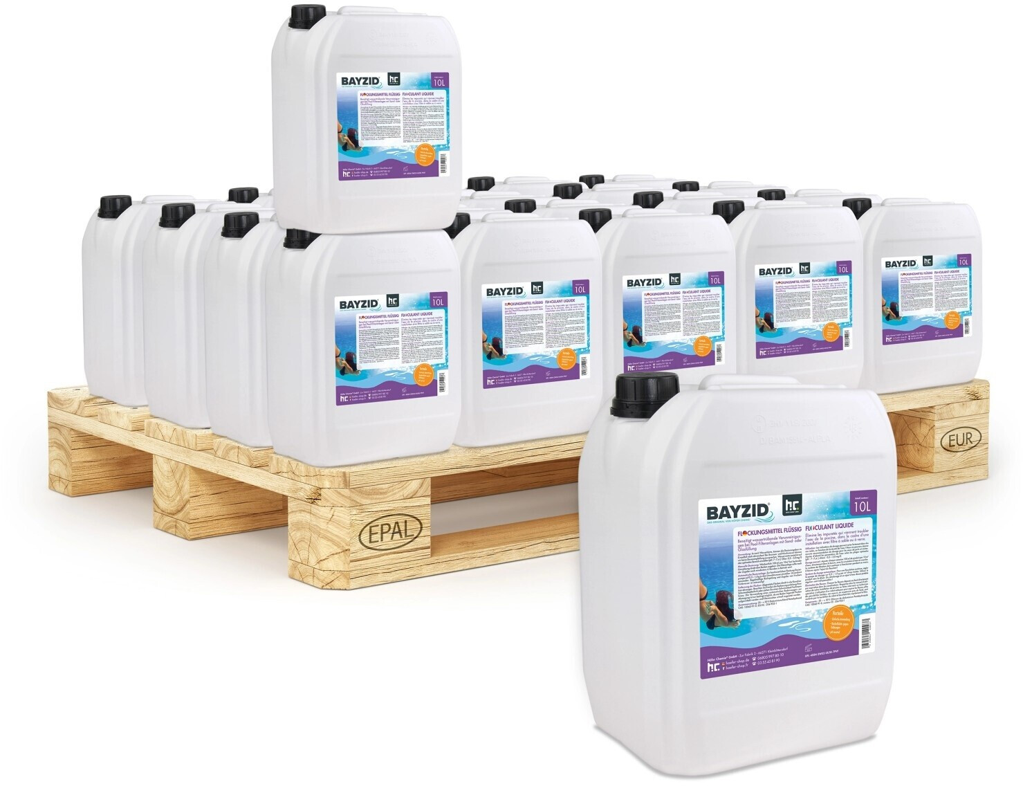 BAYZID Flocculant liquid 60 x 10l