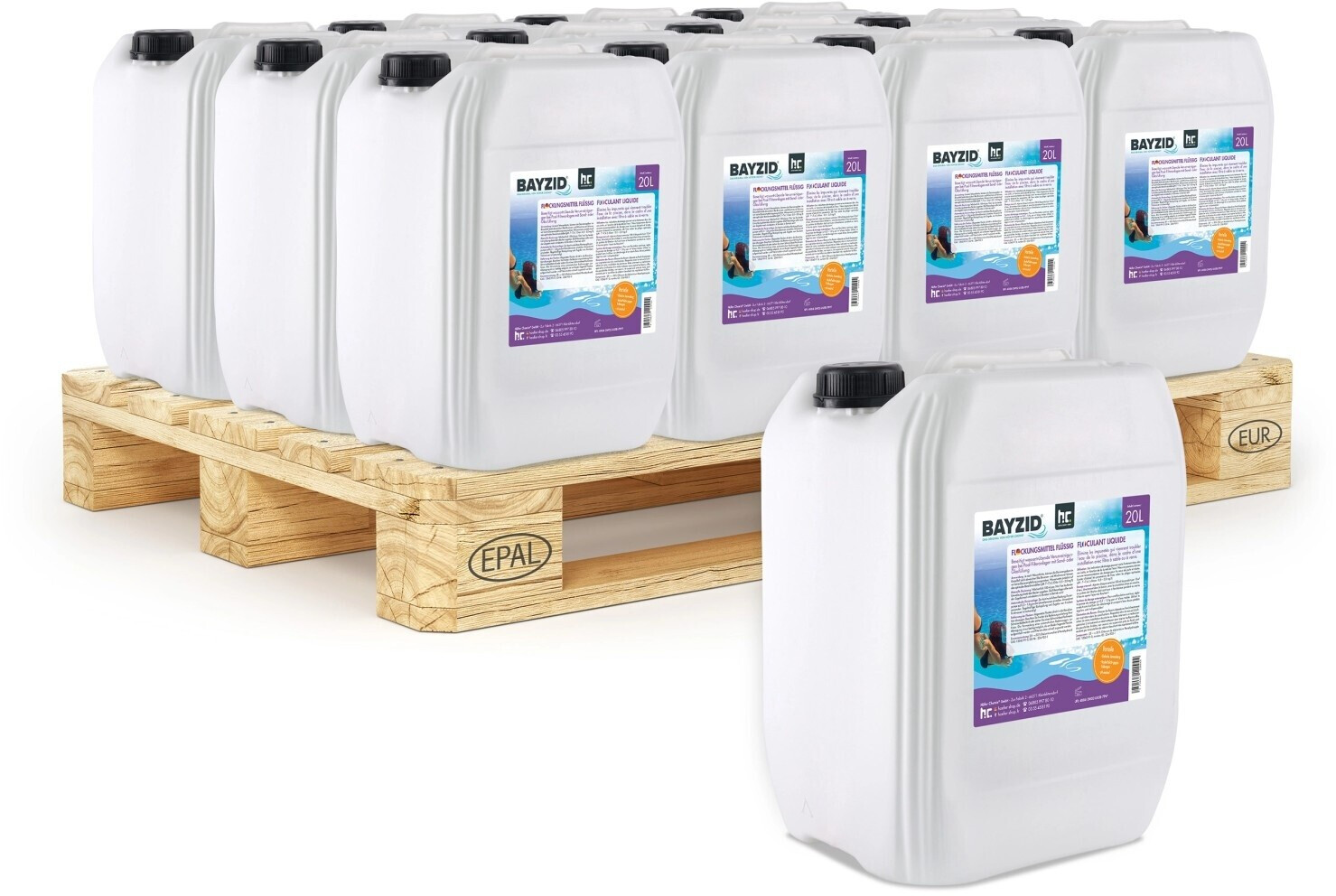 BAYZID Flocculant liquid 24 x 20l