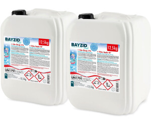 BAYZID Chlor 13% Flüssig 40 x 12,5kg