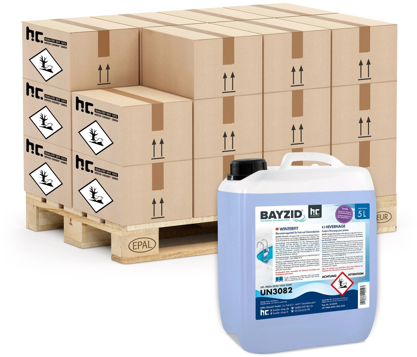 BAYZID Winterfit Winterising Agent 48 x 5l