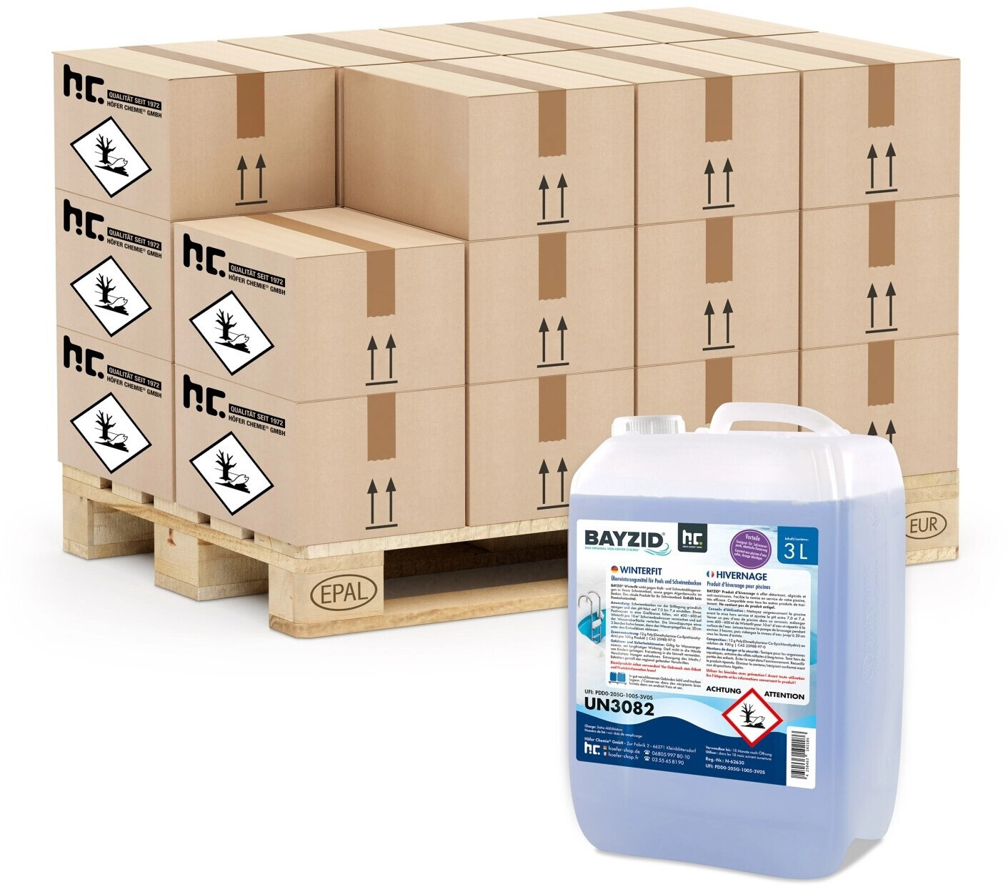 BAYZID Winterfit Winterising Agent 75 x 3l