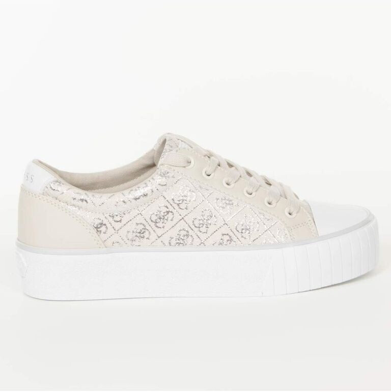 Guess Sneaker Logo 4g silber Low-Top-Sneaker