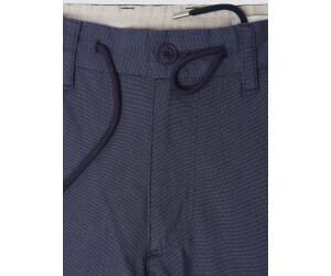 s.Oliver Phoenix: Strukturierte Chino mit Elastikbund blau