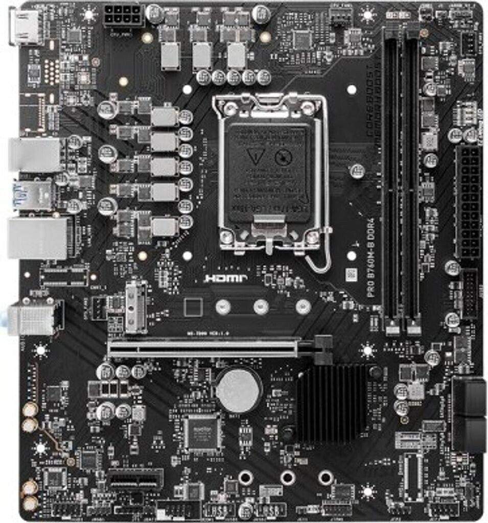 MSI Pro B760M-B DDR4 Sockel 1700 Mainboard