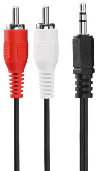 PureLink Audio Kabel 2x Cinch auf 3,5mm Klinke 10,0m (LP-AC030-100), Bild 2