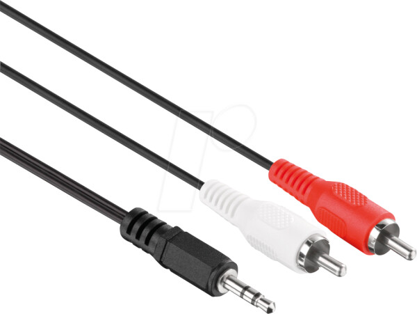 PureLink Audio Kabel 2x Cinch auf 3,5mm Klinke 10,0m (LP-AC030-100), Bild 3