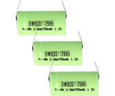Batterie De Remplacement Pour Dictaphone Grundig GZS2100 – 900mAh, NiMH, 1,2V.