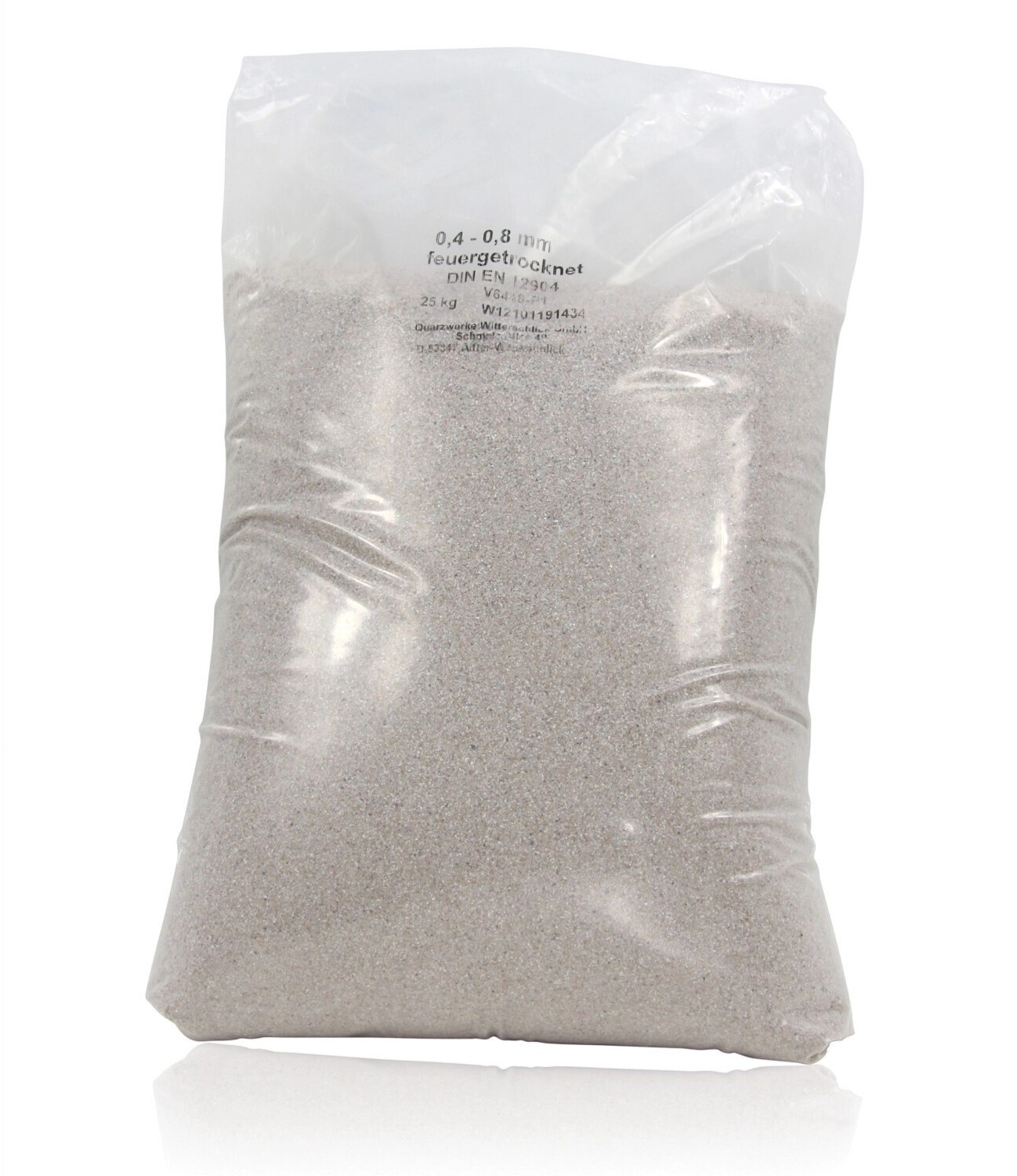 Quarzwerke Premium filter sand 0.4-0.8mm 40 x 25kg