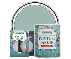 Rust-Oleum Mould-Resistant Garden Paint - Cobalt Blue, Matt Finish, 2.5 Litre Tin