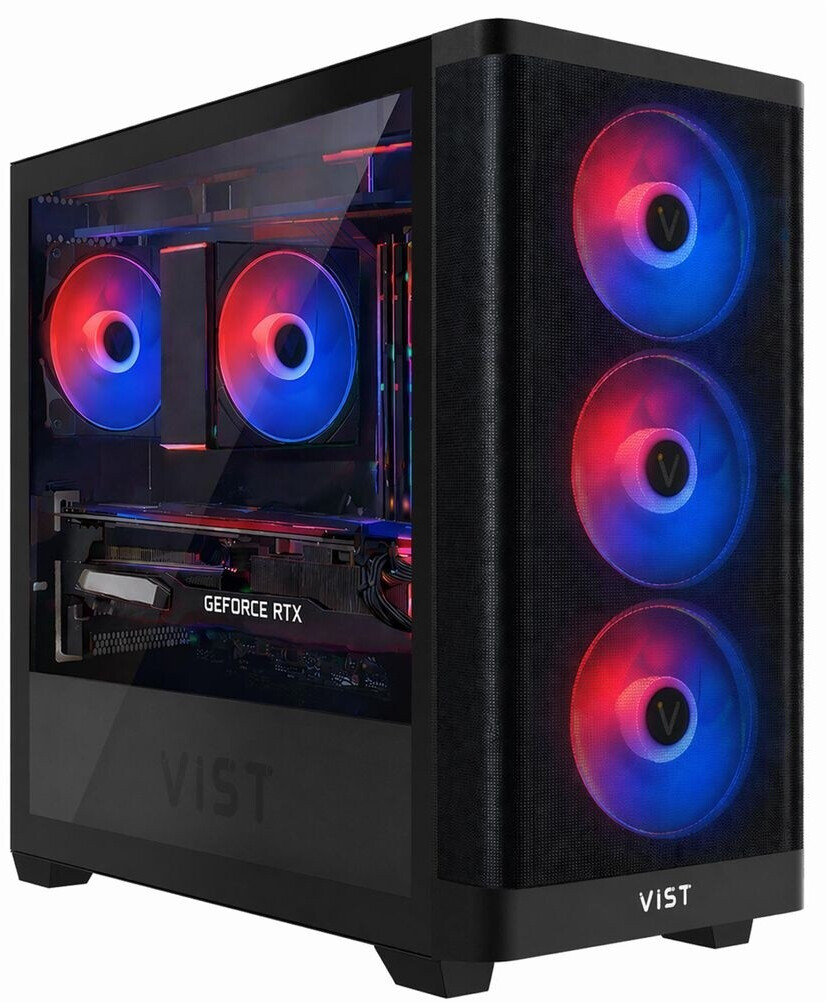 VIST PRO PC (Ryzen 7 5700X / Radeon RX 9070 XT / 32GB / 1TB) [VI2521 ...