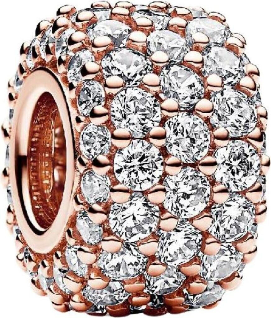 Pandora Charm triple rang pavé doré (762820C01) au meilleur prix sur ...