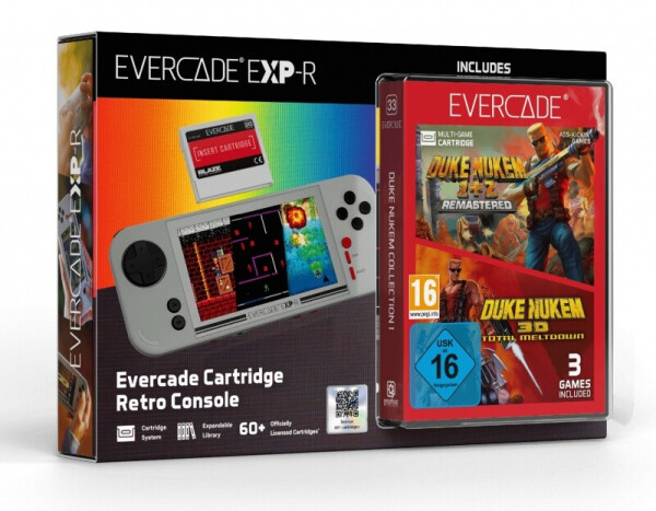 Blaze Evercade EXP-R + Duke Nukem Collection 1, Bild 2