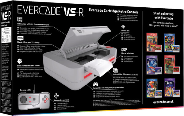 Blaze Evercade VS-R grau, Bild 2