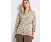 Street One Damen Strickpullover – Gestreift, Grobstrick, Mit Stehkragen, Mehrfarbig