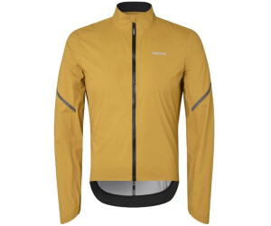 GripGrab PACR Wasserdichte Leichte Regenjacke Herren mustard