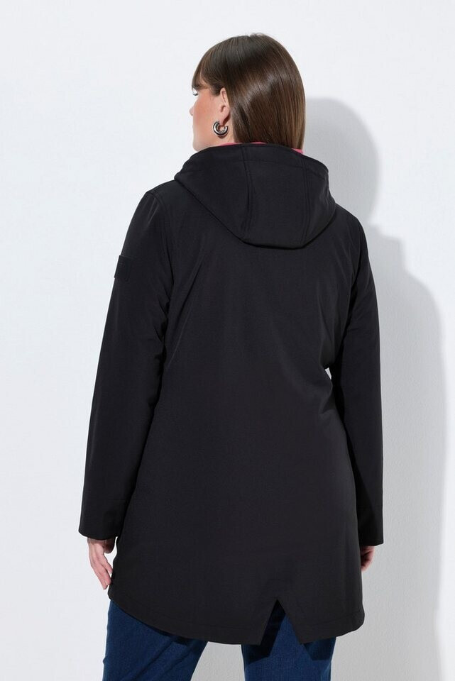 Ulla Popken Giacca Softshell HYPRAR Idrorepellente Con Alamari – Leggera, Antivento E Traspirante