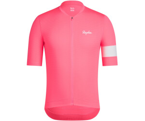 Rapha Core Lightweight Jersey high-vis pink white