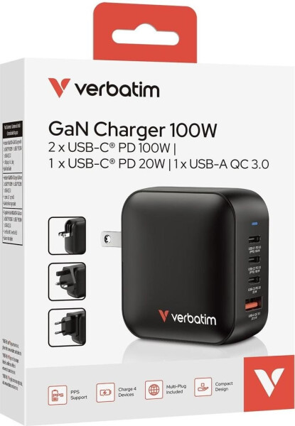 Verbatim Mini-GaN-Ladegerät 100W, Bild 10