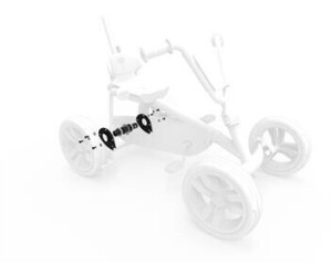 Berg Gokart Buzzy 2-in-1 - Hinterachs-Set innen
