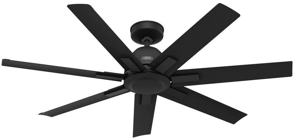 Hunter Fan DC Ceiling Fan Sahira Black with Remote Control Black (52905)