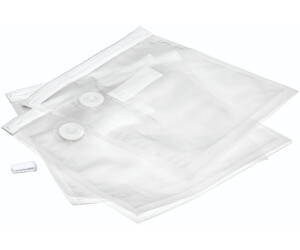 Laica VT3522 Wiederverwendbare Vakuumbeutel für Lebensmittel, Packung mit 10 Beuteln im Format 20 x 23 cm und 10 Beutel im Format 26 x 35 cm