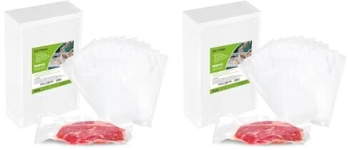 Grifema GH81, Vakuumierbeutel 15x25 cm, 100 Beutel Vakuumbeutel für Lebensmittel, für alle Vakuumierer, Wiederverwendbar, BPA-frei ab 9,99 € (Oktober 2026)