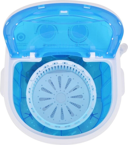vidaXL Mini-Waschmaschine mit Schleuder und 1 Kammer 5,6 kg, Bild 3