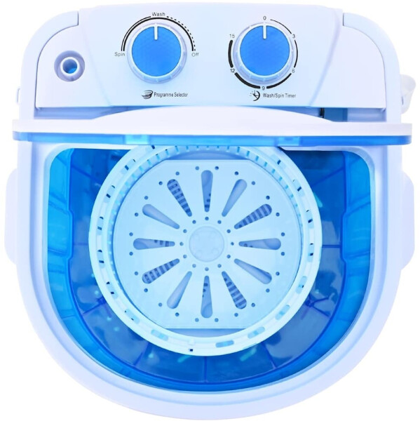 vidaXL Mini-Waschmaschine mit Schleuder und 1 Kammer 5,6 kg, Bild 7