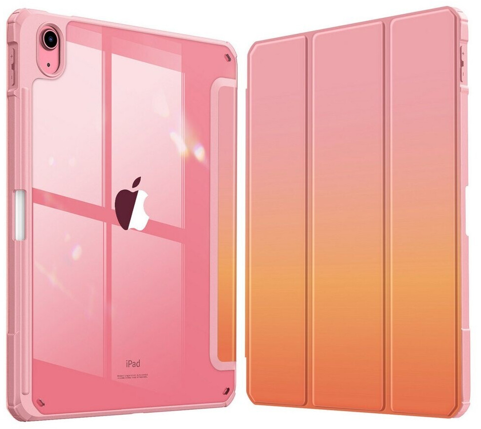 Coque FINTIE Pour IPad 11" (11ème Gén 2025) Et IPad 10.9" (10ème Gén 2022) - Multipositions, Avec Porte-stylet, Bleu Foncé