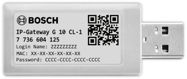 Bosch IP-Gateway G 10-3 für Split-Klimageräte CL3000i/CL5000iU (7736606771)