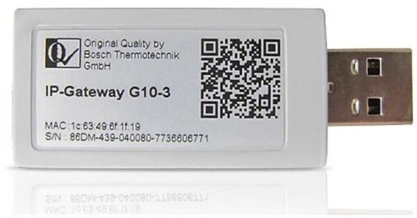Bosch IP-Gateway G 10-3 für Split-Klimageräte CL3000i/CL5000iU (7736606771), Bild 3