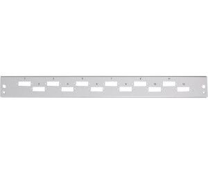EFB-Elektronik Frontblende 12 x SC Duplex/LC Quad horizontal versetzt grau (VSB-FP-12SC-D-H)