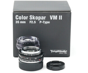 Voigtländer 35mm f2.5 Color Skopar Pancake II VM (Leica M) desde