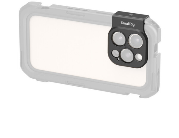 SmallRig 5009 17 mm Threaded Lens Backplate für iPhone 16 Series Cage Video Zubehör Schwarz