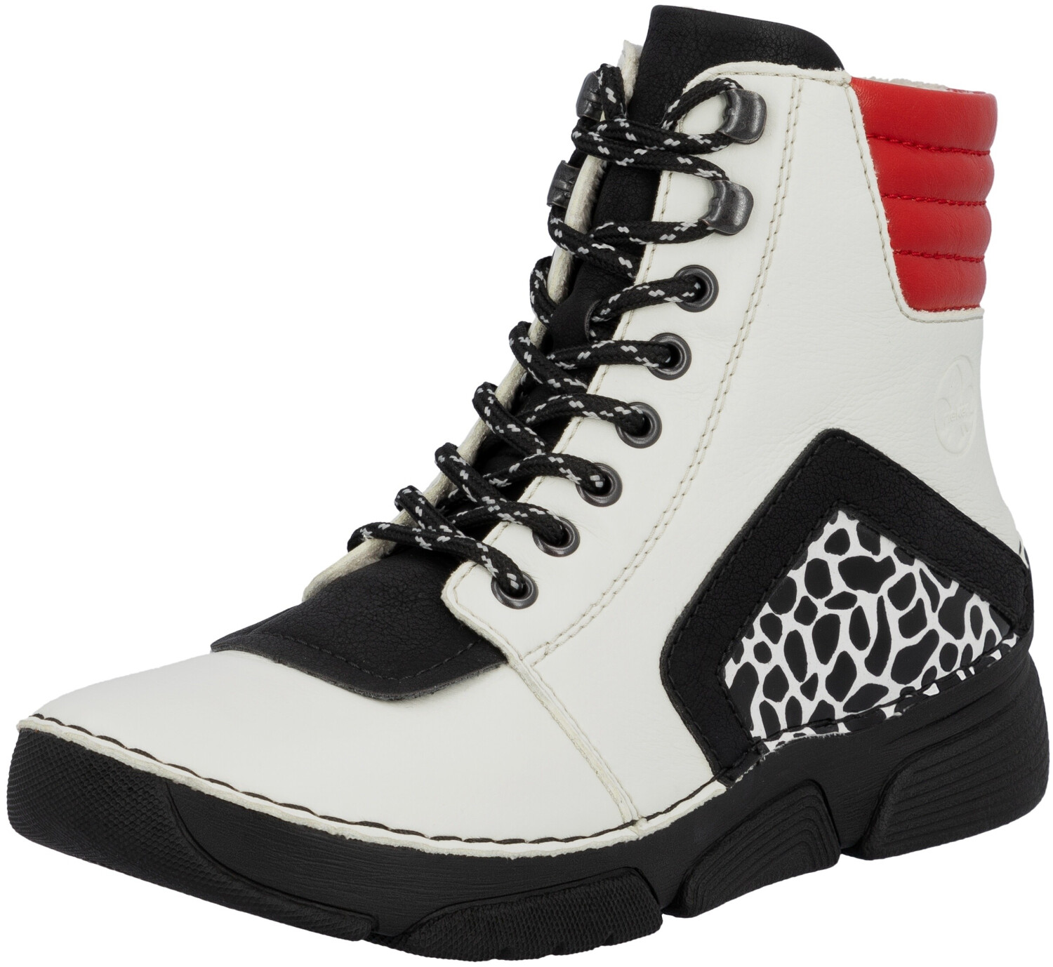 Rieker Stivaletti Sportivi Da Donna Animal Print Con Gambale