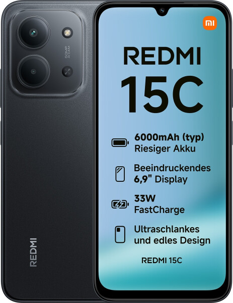 Xiaomi Redmi 15C 4G 128GB Midnight Black, Bild 12