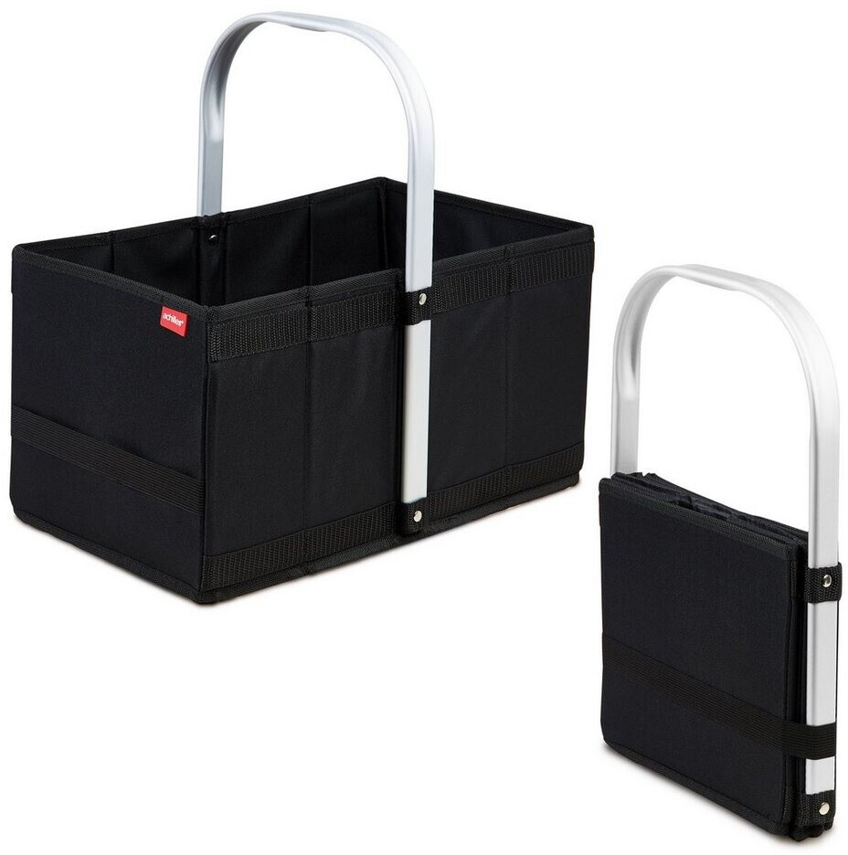 Falko Einkaufskorb Premium – 480 X 280 X 270 Mm, Schwarz, Stabiler Tragekorb