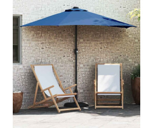 vidaXL Gartenparasol 294 x 150 x 224 cm azurblau (42003274)