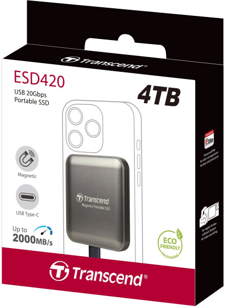 Transcend ESD420 4TB grau, Bild 6
