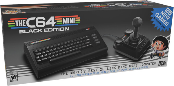 Retro Games The C64 Mini Black Edition