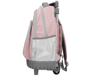 Sac à Bandoulière Fille TOPModel My BFF - Rose Et Gris, Paillettes, Motif Mannequin - 31x22x8 Cm, Sangle Réglable - Pour école, Sortie, Voyage