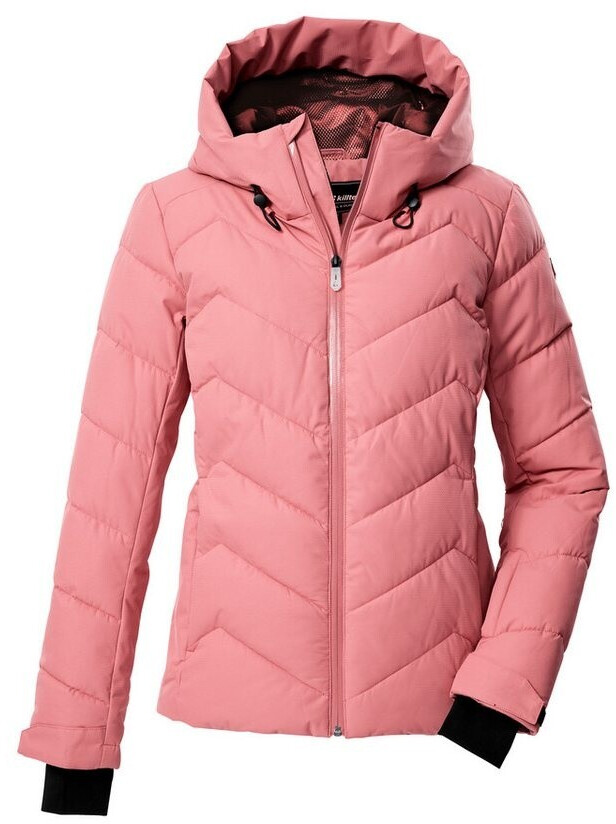 Killtec KSW 435 Giacca Da Sci Donna Con Cappuccio E Paraneve – Impermeabile 10.000 Mm, Traspirante