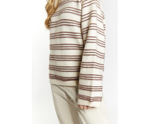 DreiMaster Pullover 'Altiplano' kirschrot wollweiß ab 56,95