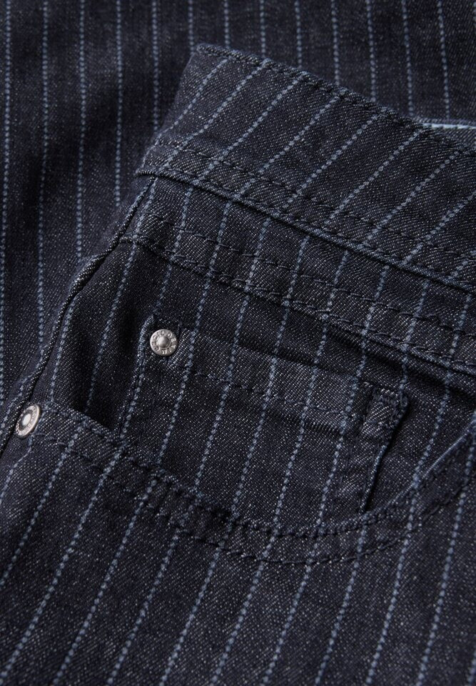 Cecil Jeans Donna Neele A Gamba Dritta - Vita Alta E Vestibilità Larga - Lavaggio Rinsed In Cotone Elastico Per Il Comfort Di Tutti I Giorni