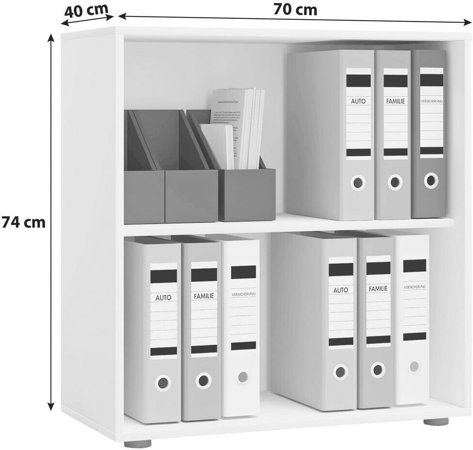 VCM Aktenregal Lona Sonoma-Eiche (913914) Aktenregal