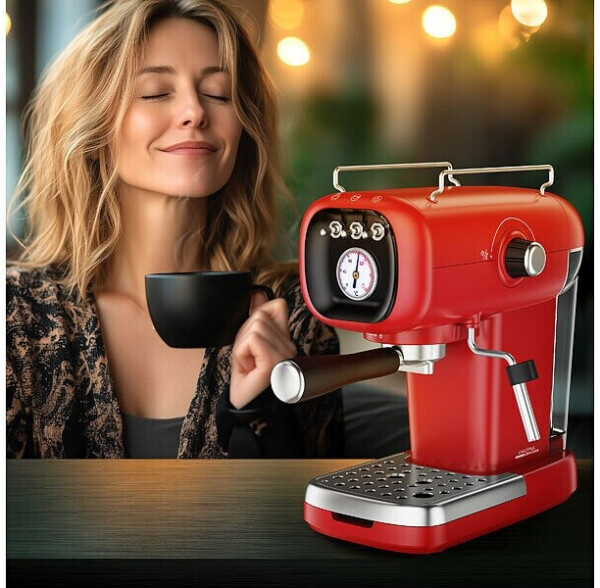 Cucina di Modena Espresso-Siebträgermaschine ZX7812-944, Bild 2