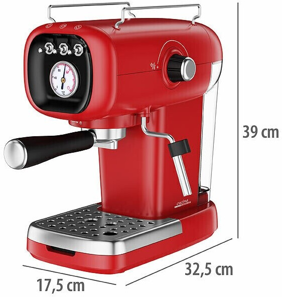 Cucina di Modena Espresso-Siebträgermaschine ZX7812-944, Bild 4